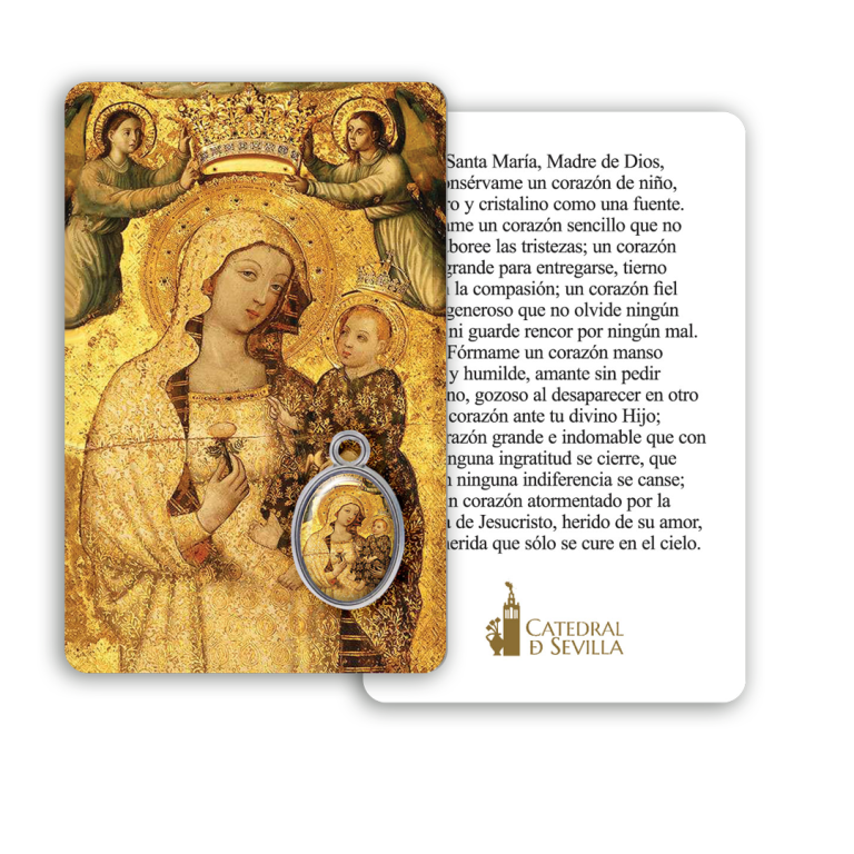 Estampas de oración estampas religiosas virgen de la antigua