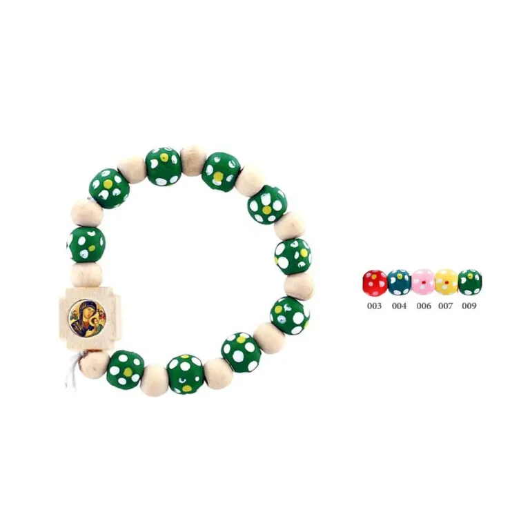 pulsera de madera redonda bl006